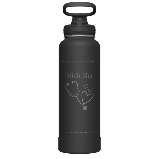 Actives Water Bottle With Spout Lid - customized