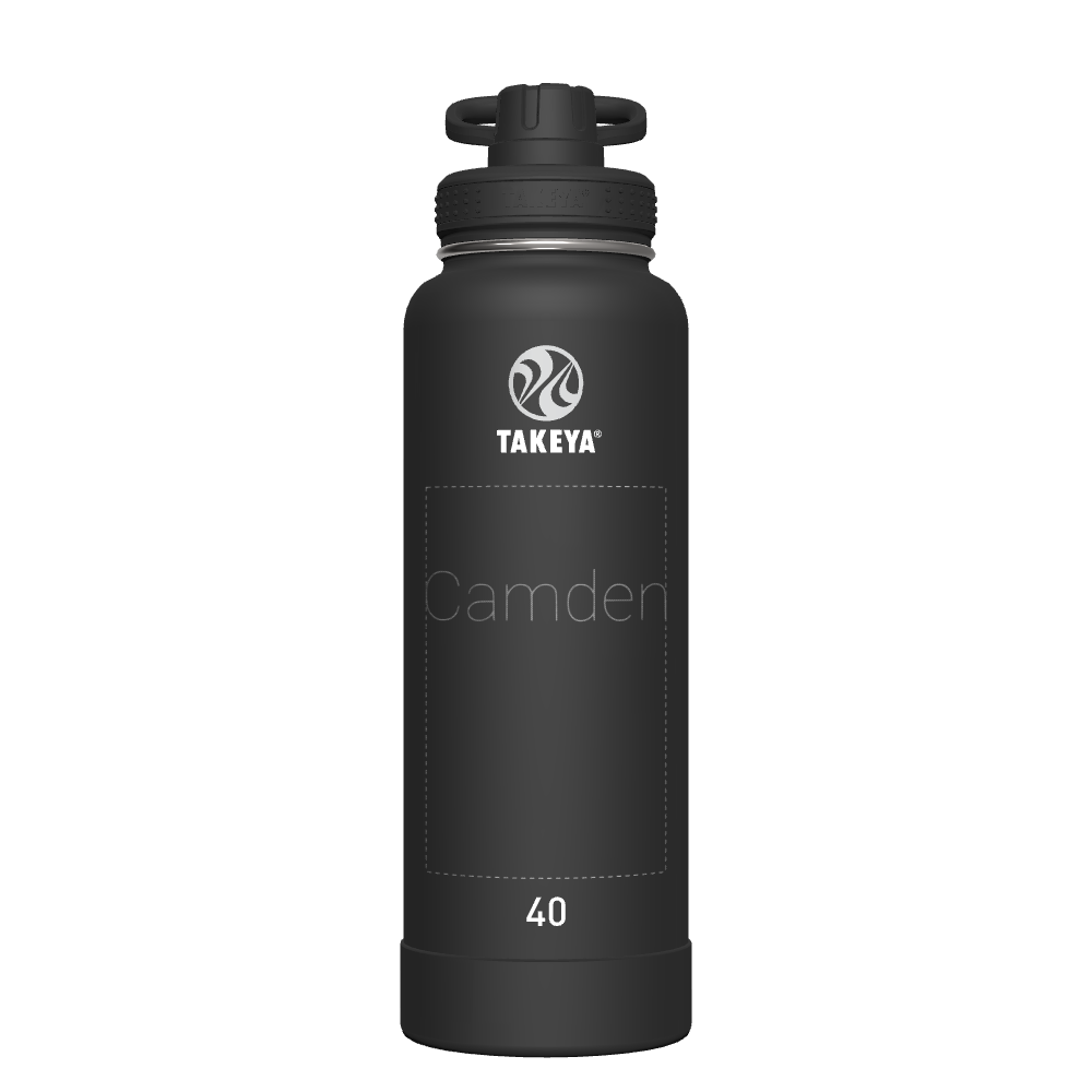 Actives Water Bottle With Spout Lid - customized