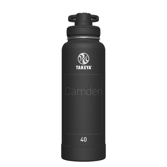 Actives Water Bottle With Spout Lid - customized