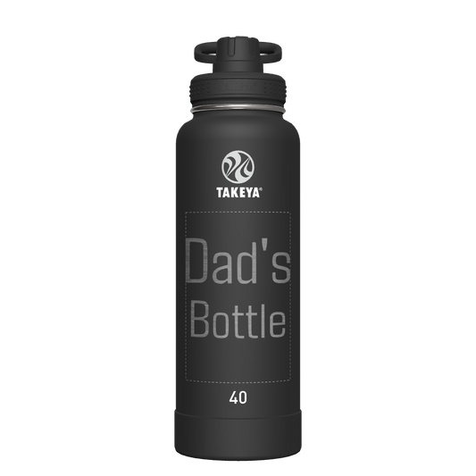Actives Water Bottle With Spout Lid - customized