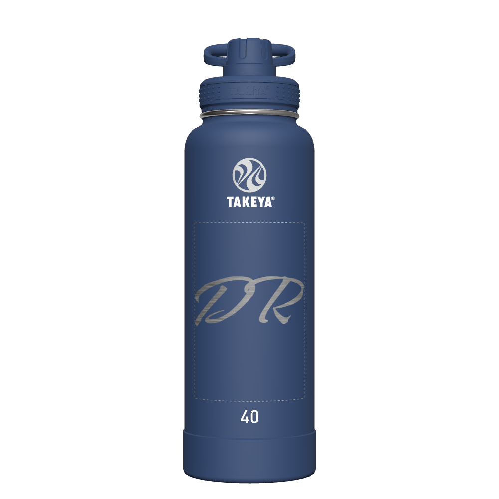 Actives Water Bottle With Spout Lid - customized