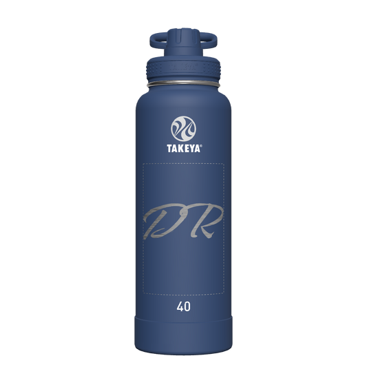 Actives Water Bottle With Spout Lid - customized