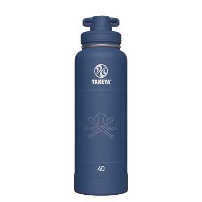 Actives Water Bottle With Spout Lid - customized