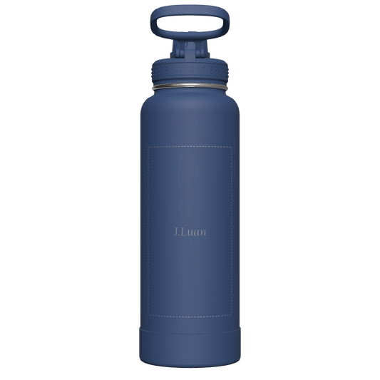 Actives Water Bottle With Spout Lid - customized