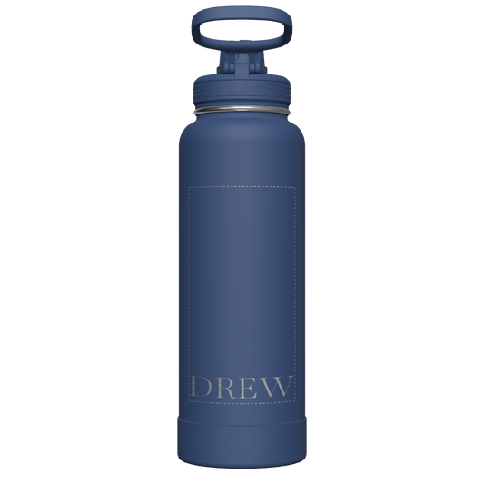 Actives Water Bottle With Spout Lid - customized