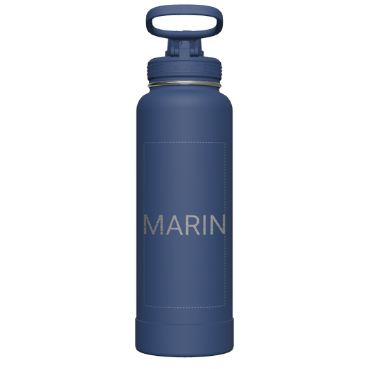 Actives Water Bottle With Spout Lid - customized