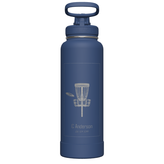 Actives Water Bottle With Spout Lid - customized