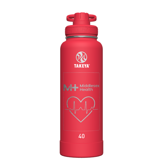 Actives Water Bottle With Spout Lid - customized