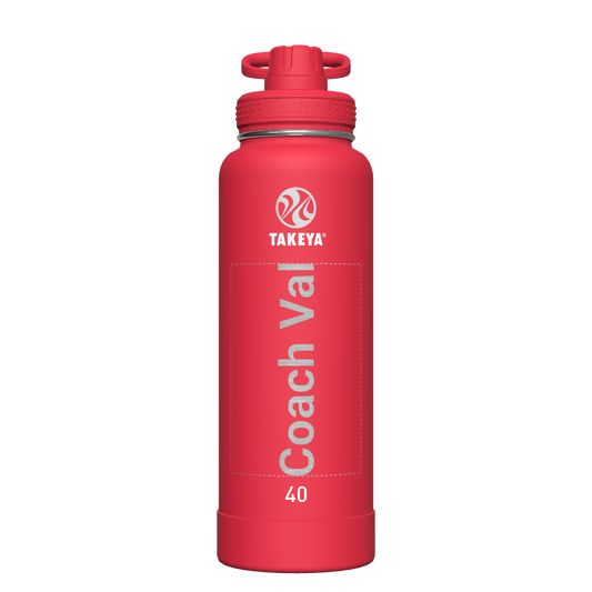 Actives Water Bottle With Spout Lid - customized
