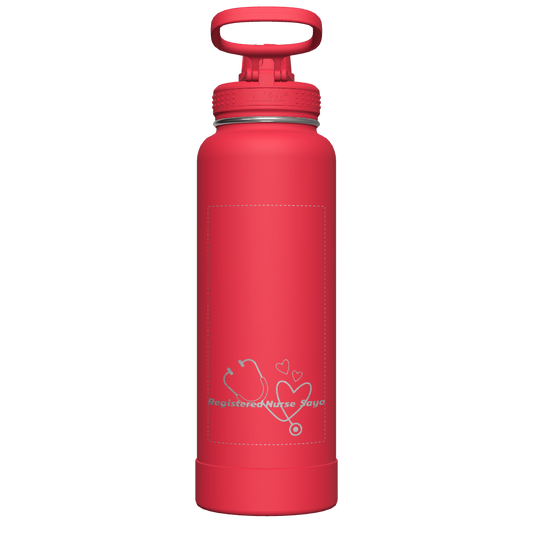 Actives Water Bottle With Spout Lid - customized