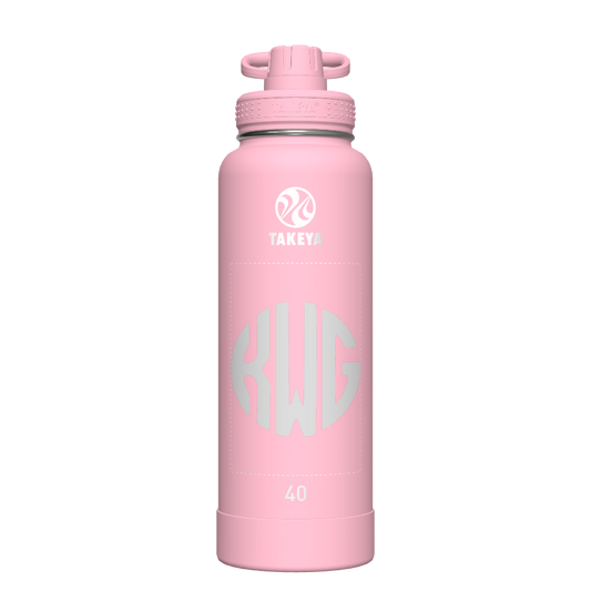 Actives Water Bottle With Spout Lid - customized