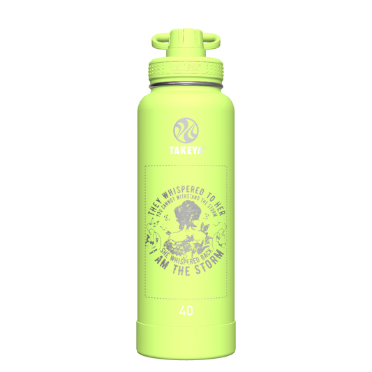Actives Water Bottle With Spout Lid - customized