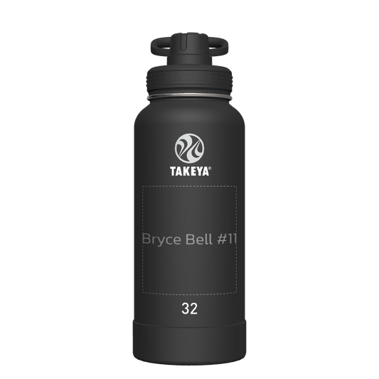 Actives Water Bottle With Spout Lid - customized