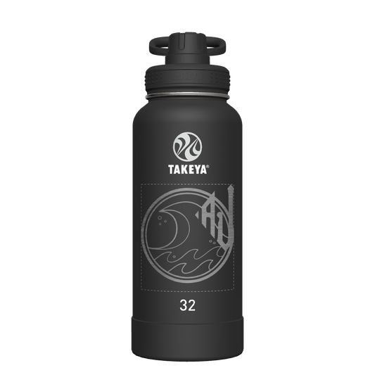 Actives Water Bottle With Spout Lid - customized