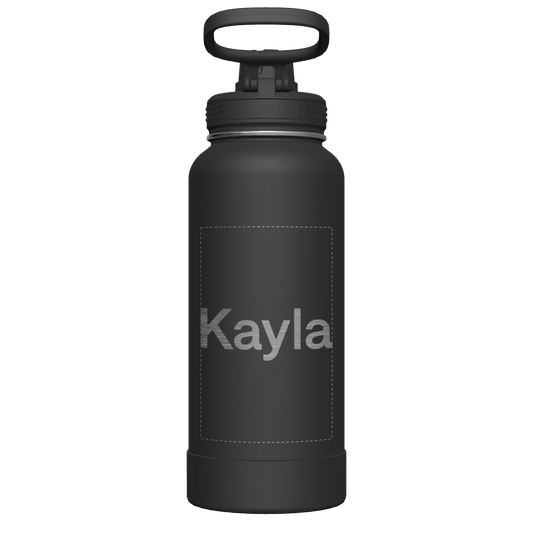 Actives Water Bottle With Spout Lid - customized
