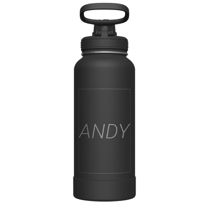 Actives Water Bottle With Spout Lid - customized