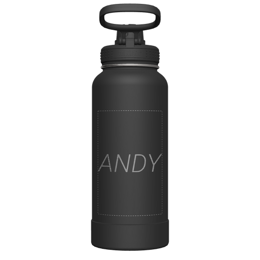 Actives Water Bottle With Spout Lid - customized