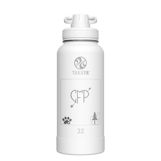 Actives Water Bottle With Spout Lid - customized