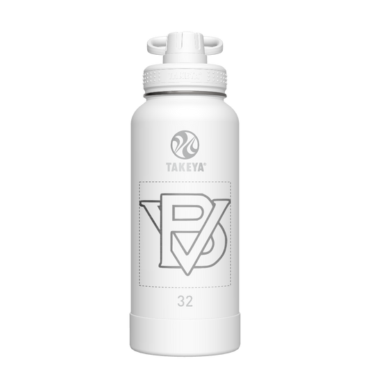 Actives Water Bottle With Spout Lid - customized