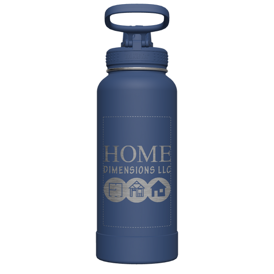 Actives Water Bottle With Spout Lid - customized