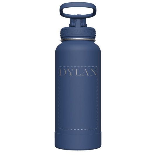 Actives Water Bottle With Spout Lid - customized