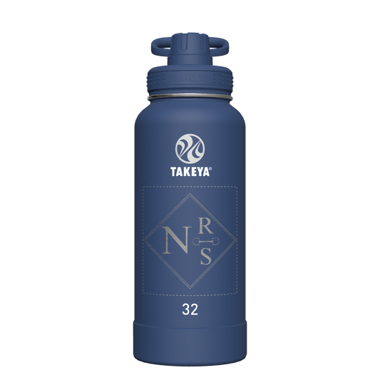 Actives Water Bottle With Spout Lid - customized