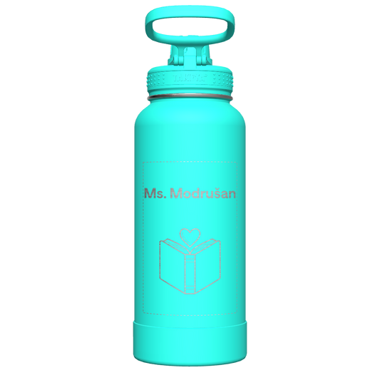 Actives Water Bottle With Spout Lid - customized