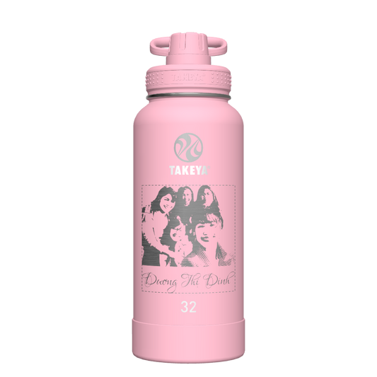 Actives Water Bottle With Spout Lid - customized