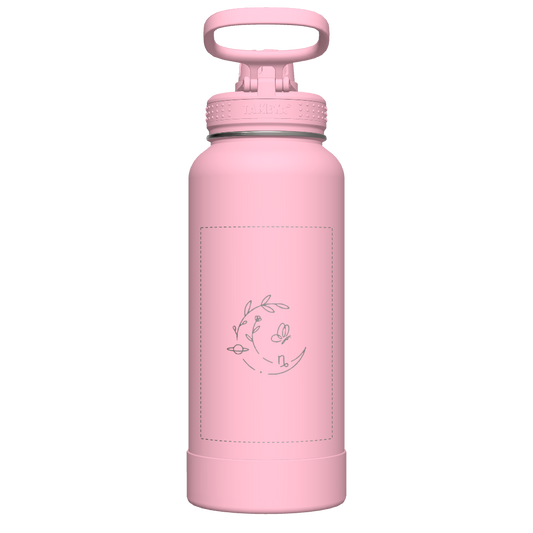 Actives Water Bottle With Spout Lid - customized