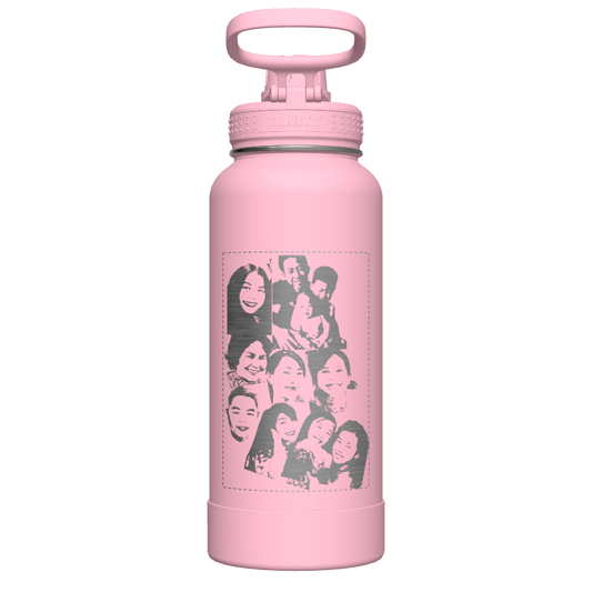 Actives Water Bottle With Spout Lid - customized