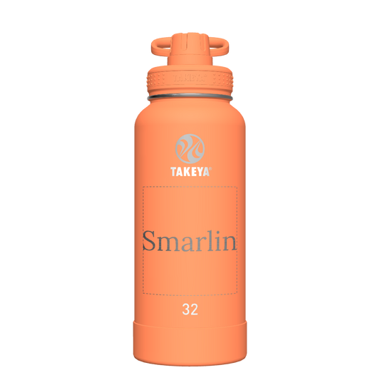 Actives Water Bottle With Spout Lid - customized