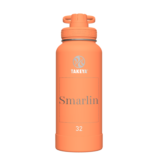 Actives Water Bottle With Spout Lid - customized