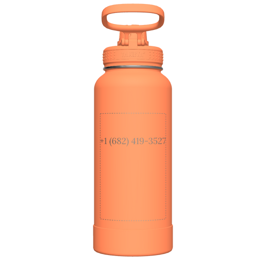Actives Water Bottle With Spout Lid - customized