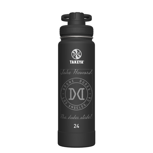 Actives Water Bottle With Spout Lid - customized