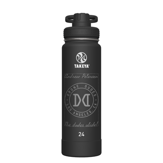 Actives Water Bottle With Spout Lid - customized