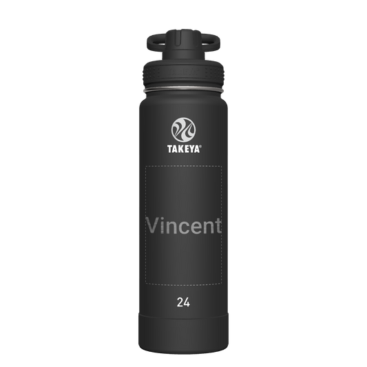 Actives Water Bottle With Spout Lid - customized