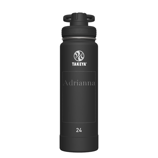 Actives Water Bottle With Spout Lid - customized