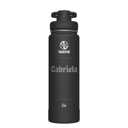 Actives Water Bottle With Spout Lid - customized