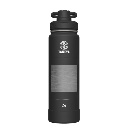 Actives Water Bottle With Spout Lid - customized