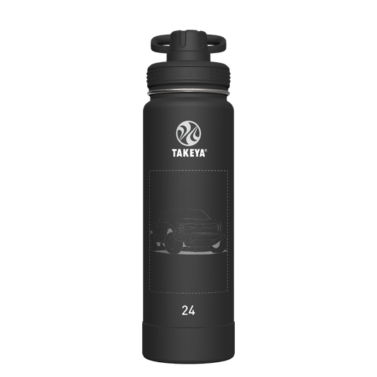 Actives Water Bottle With Spout Lid - customized