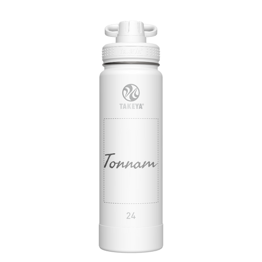 Actives Water Bottle With Spout Lid - customized