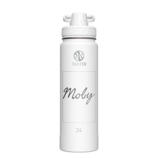 Actives Water Bottle With Spout Lid - customized
