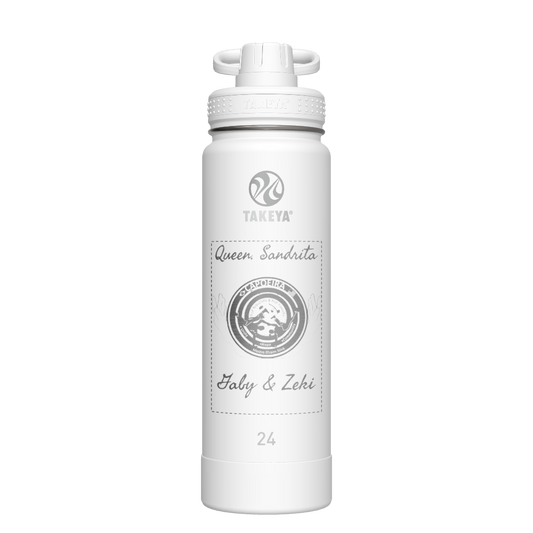 Actives Water Bottle With Spout Lid - customized