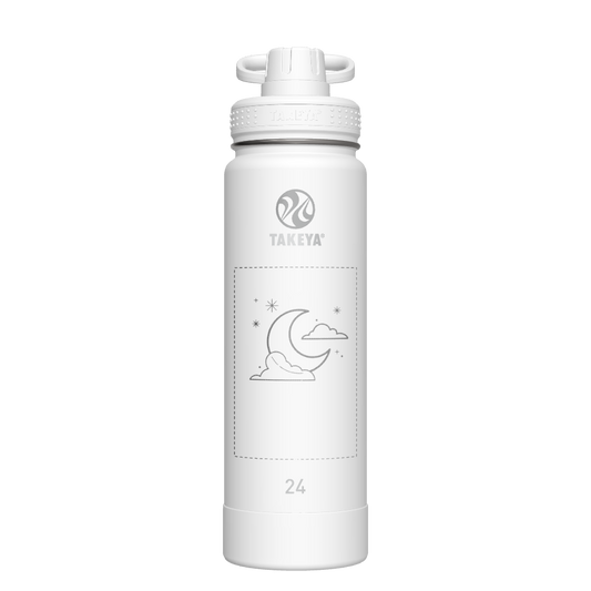 Actives Water Bottle With Spout Lid - customized