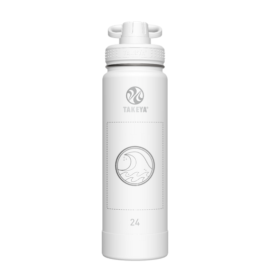 Actives Water Bottle With Spout Lid - customized