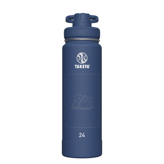 Actives Water Bottle With Spout Lid - customized