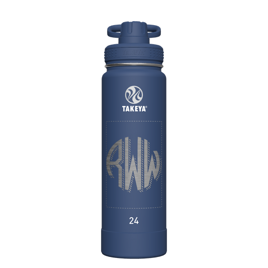 Actives Water Bottle With Spout Lid - customized
