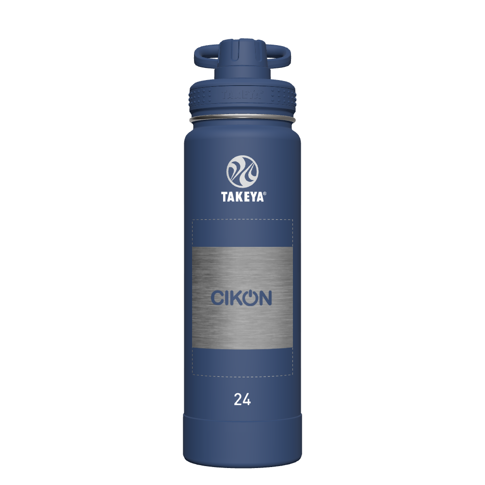 Actives Water Bottle With Spout Lid - customized