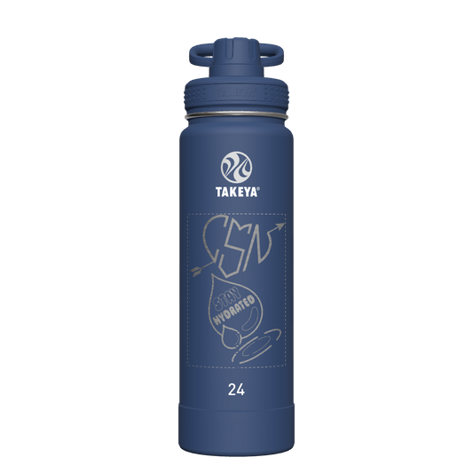Actives Water Bottle With Spout Lid - customized