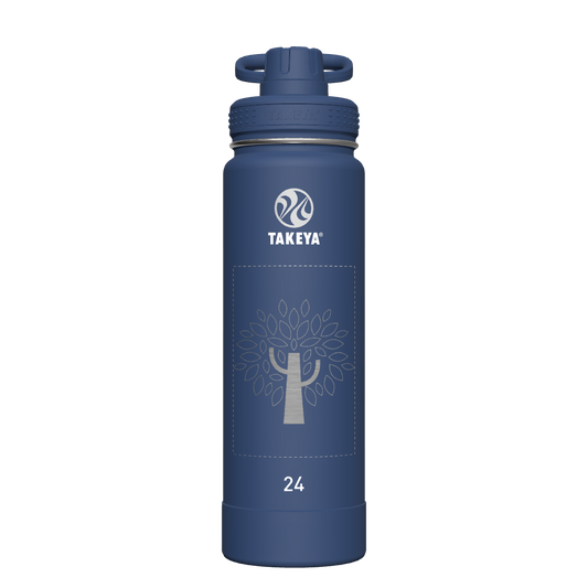 Actives Water Bottle With Spout Lid - customized